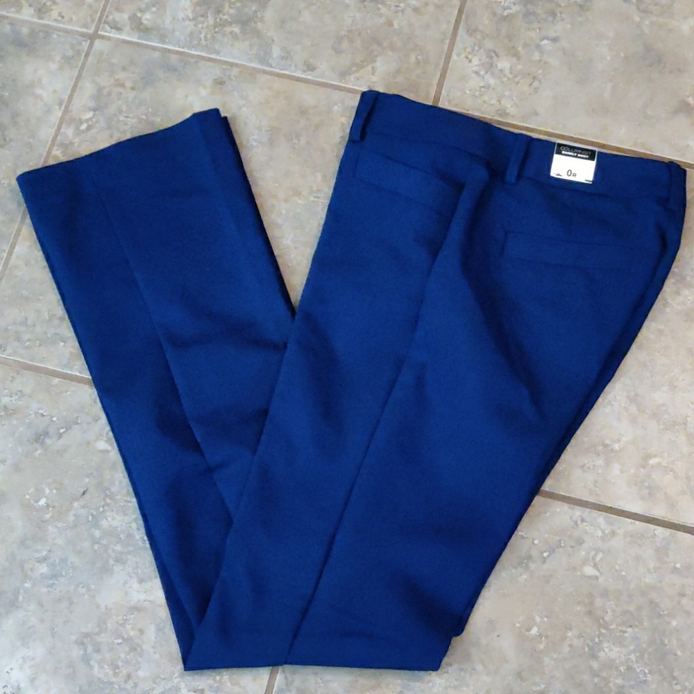 Express Navy Columnist Pant